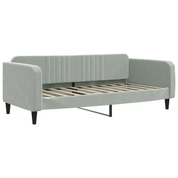 Sofa-lova vidaXL, 90x190 cm, pilka