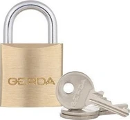 Gerda Brass Line Kmz S2010a spynelė su raktu