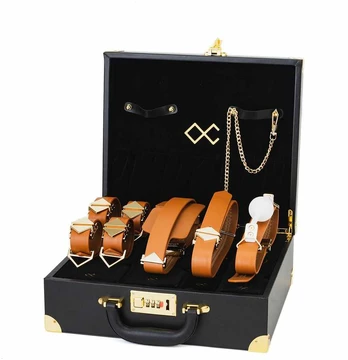 LOCKINK Moonlight Treasure Chest Set Brown - Premium Restraint Kit with Case