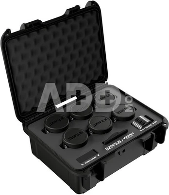 DZO Optics DZOFILM Vespid Prime2 18/24/35/50/85/105mm (PL_Black_Case_6pcs_Metric)