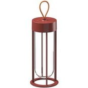 "FLOS In Vitro Unplugged LED" terakota 2700K