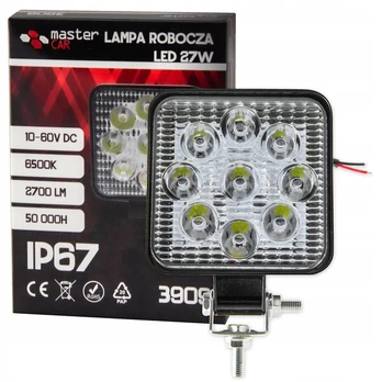 LED automobilio žibintai 3909, 27w, 3510lm