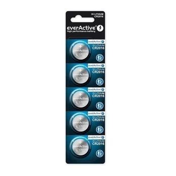 EverActive CR2016 Battery 5 pcs.