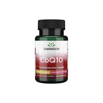 SWANSON kofermentas Q10, 200 mg, 30 kaps.