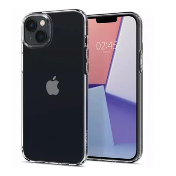 Telefono dėklas Spigen Liquid Crystal, Apple iPhone 14, skaidri