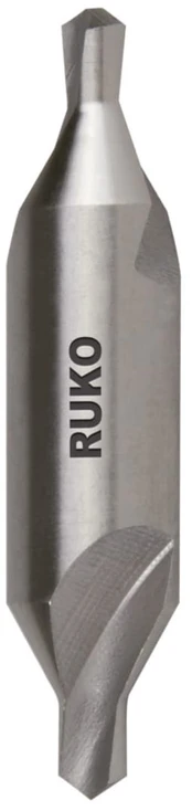 Centravimo grąžtas RUKO HSS DIN 333A Ø 5,0 mm