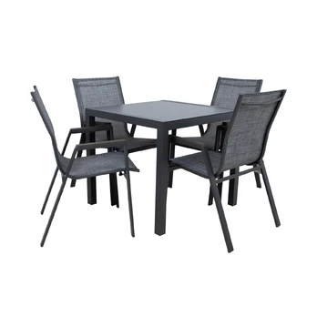 Sodo baldų komplektas DELGADO table and 4 chairs