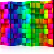Artgeist Pertvara - Colourful Cubes II [Room Dividers] kaina