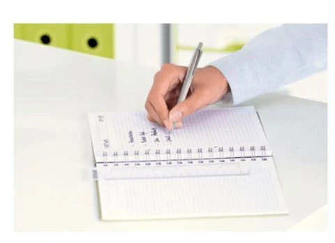 Leitz Kołonotes grotelės, A5, PP, Žalias (46410064)