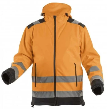 Darbinė striukė vyrams Högert Argen, oranžinė, 3XL dydis