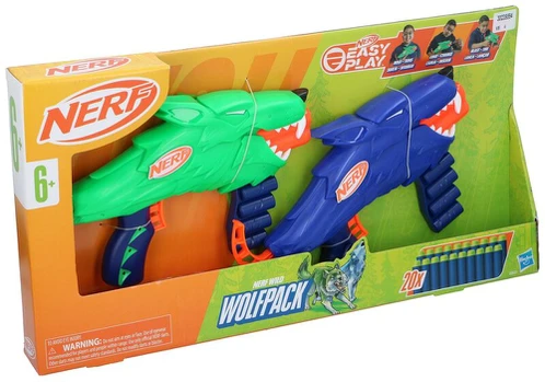 Žaislinių ginklų rinkinys Nerf Wolfpack, 2 vnt.
