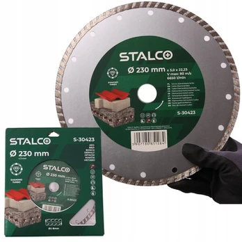 Stalco deimantinis pjovimo diskas S-30423, 230 mm