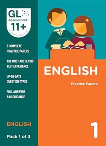 11+ Practice Papers English Pack 1 (Multiple Choice)