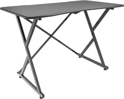 Kompiuterio stalas Techly Game With Angular Ergonomic Edge, juodas