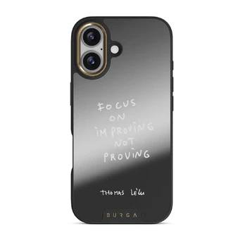 Focus On - iPhone 17 Case, Elite Mirror Dark (MagSafe) / Gold