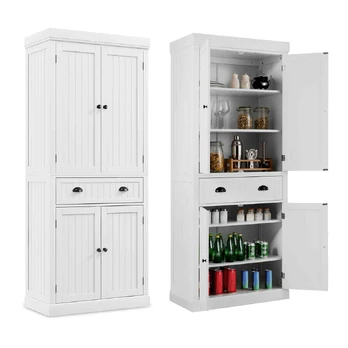 Bonideco Select Spintelė 76x40x183cm., baltos spalvos