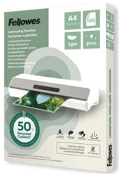 Fellowes Laminierfolie A4 Light Gloss 100er Pack