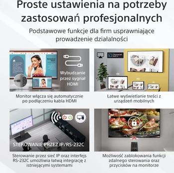Monitorius Sony FW-43EZ20L