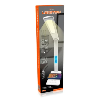 Media-Tech Stalinė lempa su indukciniu įkrovikliu ir MT222 LED ekranu