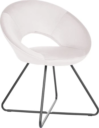 Kėdė Beliani Rachel, smėlio sp., 57 cm x 65 cm x 77 cm