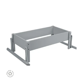 Lopšys kūdikio lovytei 5-in-1, pilkas