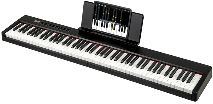 Elektrinis pianinas 88 klavišų juodas