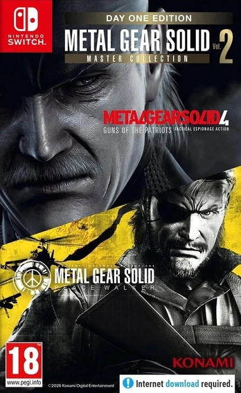 Metal Gear Solid: Master Collection Volume 2 Nintendo Switch