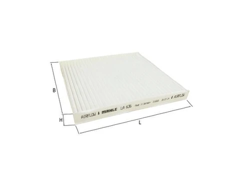 Filtras, salono oras KNECHT LA 636