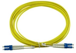 BlueOptics LWL Patchkabel LC / LC SM G.652.D Geltonas 1,0m