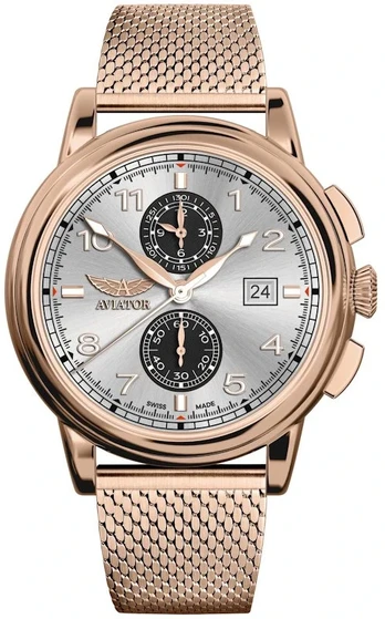 Laikrodis Aviator Douglas DC-3 Chronograph V.2.45.2.412.5