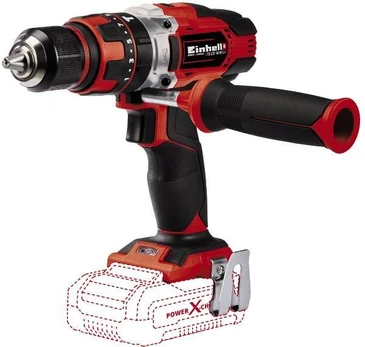 Akumuliatorinis smūginis gręžtuvas EINHELL TE-CD 18/48 Li-i Solo, 18 V, 48 Nm, be akumuliatoriaus