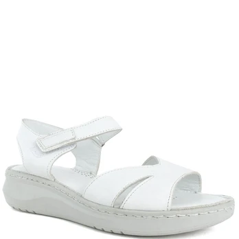 GRUNER SCHUHE Basutės moterims, Balta, Sandals