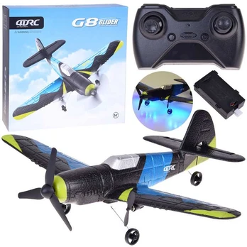 G8 Glider – Lightweight EPP Foam RC Airplane with LED and USB Charging RC0723