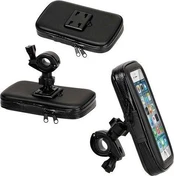 BICYCLE HANDLE WATERPROOF IPHONE 6 / 6S 4.7 "Juodas kaina