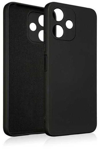 Beline Silicone Dėklas Xiaomi Redmi 12 juodos spalvos