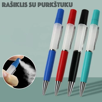 Rašiklis su purkštuku