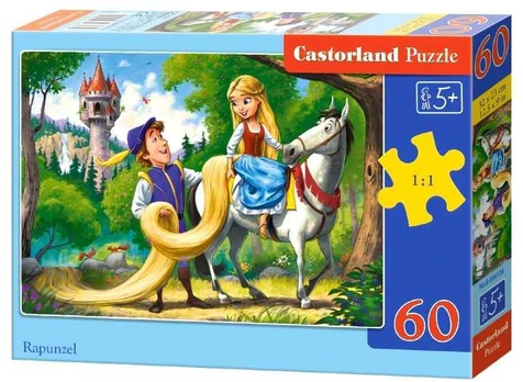 Dėlionė 60 vienetų Rapunzel