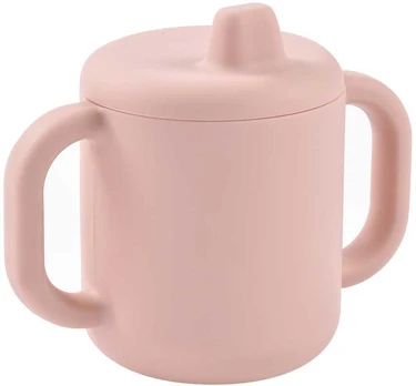 BEABA SILIKONINIS 2-IN-1 MOKOMASIS PUODELIS, COTTON CANDY