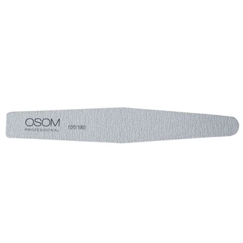 Dildė nagams Osom Professional Diamond Shape, zebra, 100/180, 1 vnt OSOMP1018