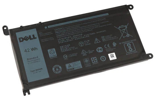 Dell Baterija, 42WHR, 3 Cell, Lithium Ion, Prismatic