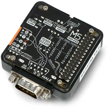 RS232 13.2 modulis – RS232 ryšio modulis – DB9 jungtis – M5 M5Stack131