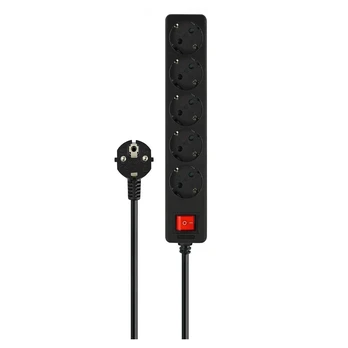 SAVIO LZ-15 Schuko maitinimo lizdas, 5 lizdai, 5 m
