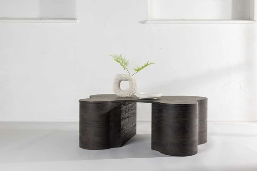 Venture Design Sofos stalas, Larvik, 130x90 cm, Mocca