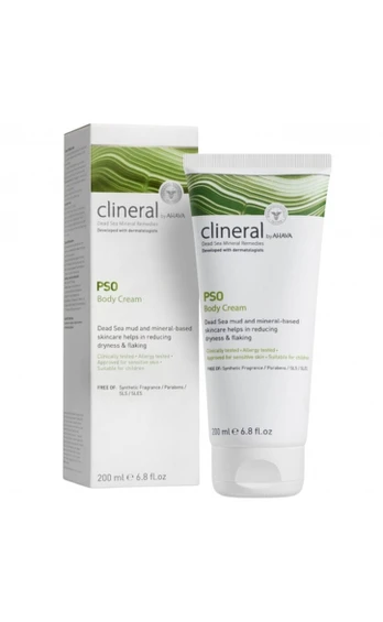 AHAVA CLINERAL PSO kūno kremas, 200 ml