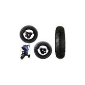 Plastic wheel with rubber tire (inflatable) PRO 700 front kaina