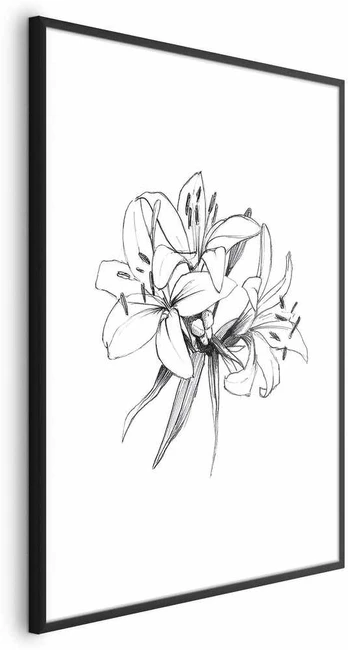 Artgeist Plakatas - Drawn Flowers
