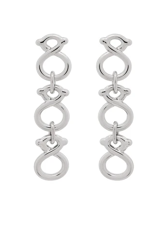 TOUS Auskarai Infinity 1004681500 Sidabrinė