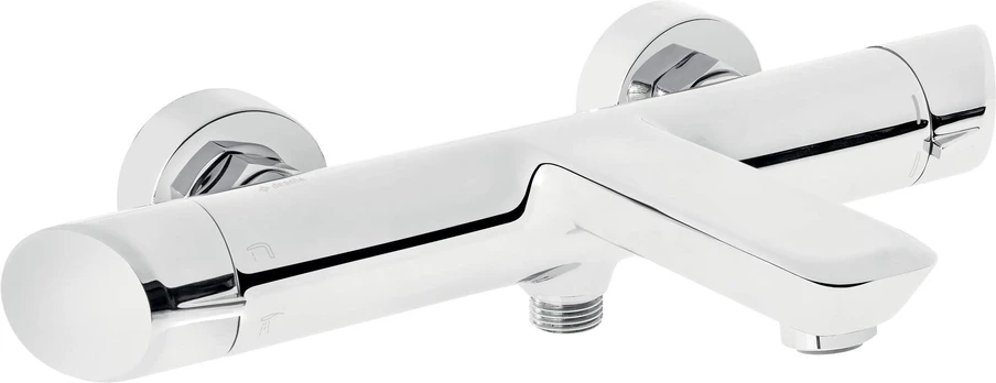 Wall-mounted bathtub mixer