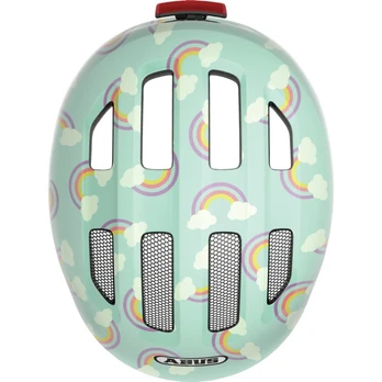 Šalmas Abus Smiley 3.0 LED blue rainbow-S (45-50)