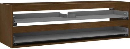 Praustuvo spintelės korpusas Mexen Box-A, 160 cm, 2 stalčiai, Nut